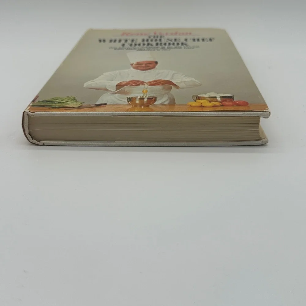 Vintage‎ 1967 The White House Cookbook René Verdon SIGNED First Edition JFK Chef